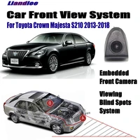 car front logo grill camera for toyota crown majesta s210 2013 2018 2015 not reverse rearview parking cam wide angle