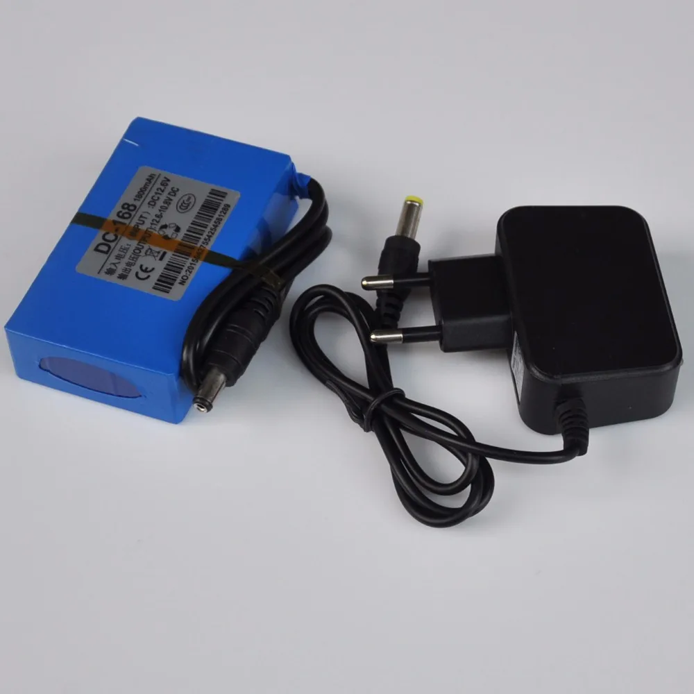 UNITEK 12V перезаряжаемый комплект литий ионных батарей 1800mah полимерная литиевая