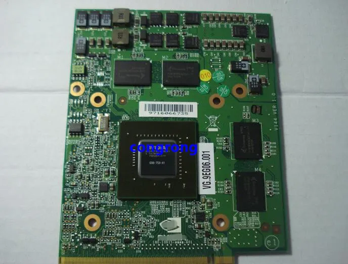 Для acer Aspire 8920 8920G 8930 8930G ноутбук графическая видеокарта N vidia GeForce 9700MGT 512MB GDDR3 MXM 3 III G96-750-A1