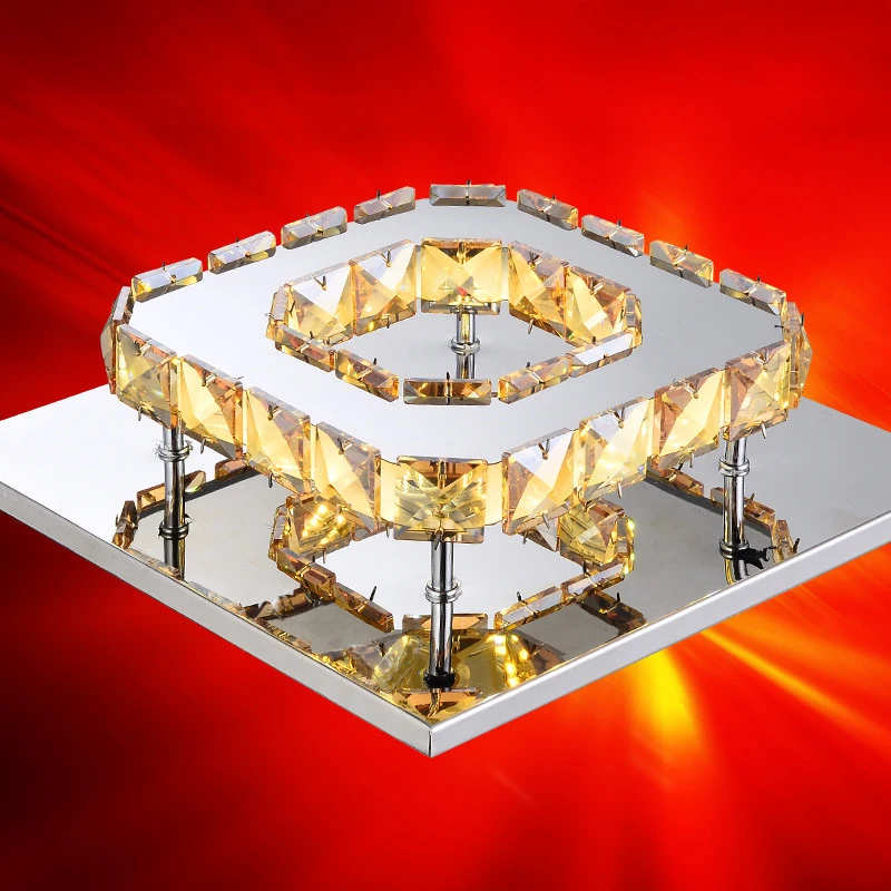 Современные хрустальные люстры освещение для гостиной спальни люстра украшения