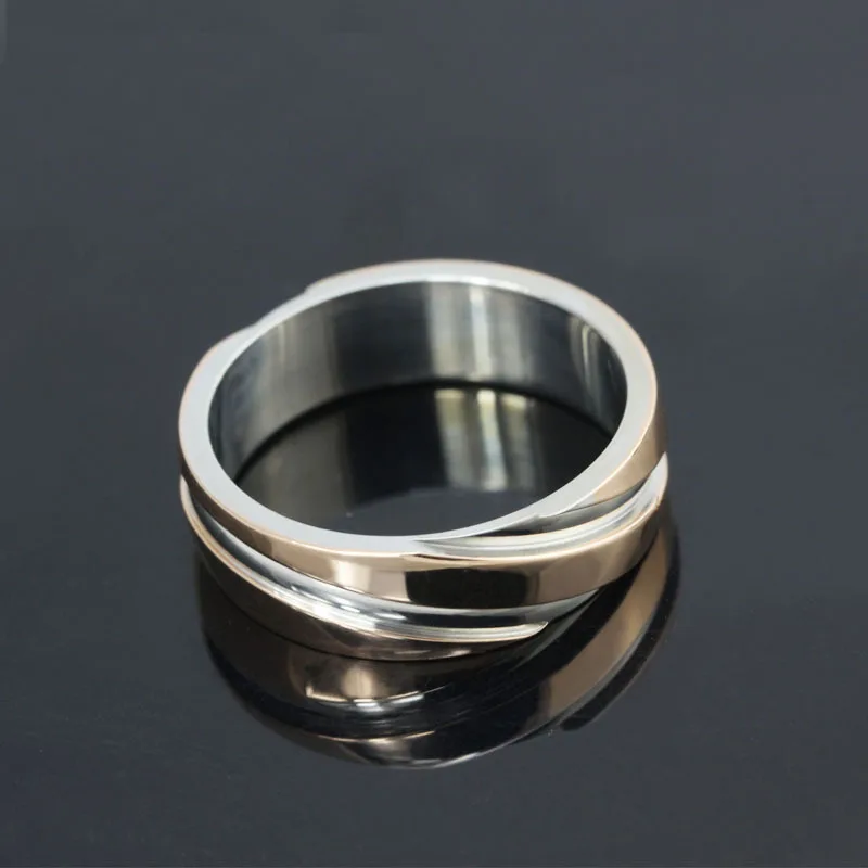 Мужские ювелирные изделия Anillos из металла с эмалью модные кольца нержавеющей