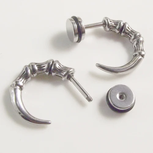 2 шт. мужские серьги-гвоздики из нержавеющей стали | Украшения и аксессуары