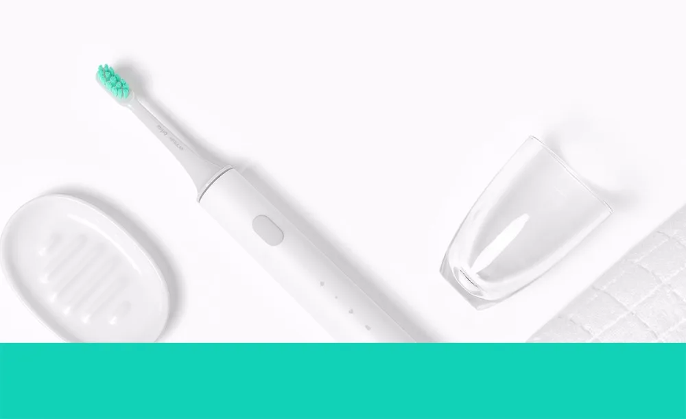 Xiaomi Mijia Smart Sonic электрическая зубная щетка Водонепроницаемая IPX7 приложение управление usb зарядка база сменный цвет круг дизайн