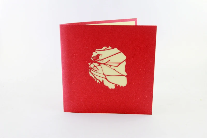 Птичье гнездо открытка для будущей матери выдвижная Новая Детская поздравления