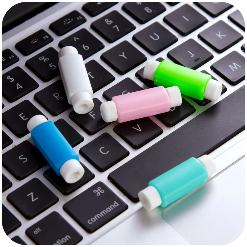 KEITHNICO 100Pcs USB защитный кабель Saver Sleeve для Apple Charger Cable|Органайзеры кабеля| |