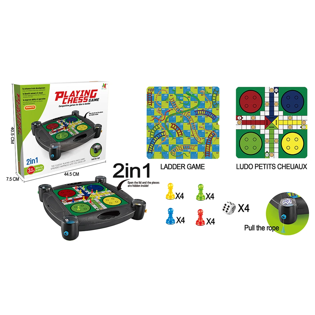 Новое поступление 2019 детский игровой набор все в одном для игры шахматы игрушек с