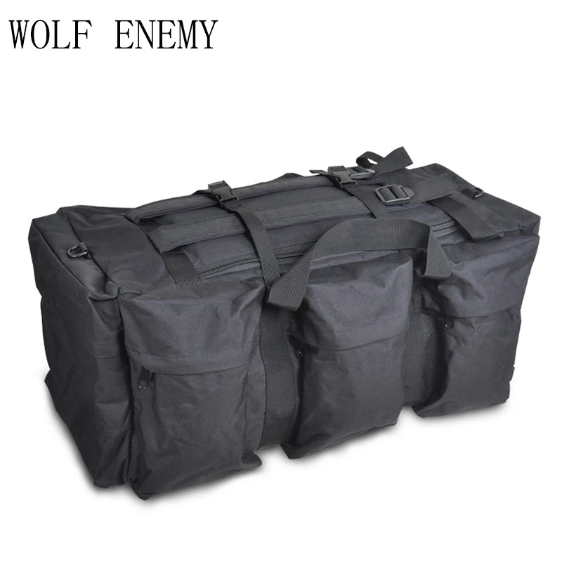 Goedkoop 70L Grote Capaciteit Mannen Militaire Tactiek Rugzak Multifunctionele Waterdichte Oxford Hike Kamp Rugzakken Slijtvaste Outdoor Tassen
