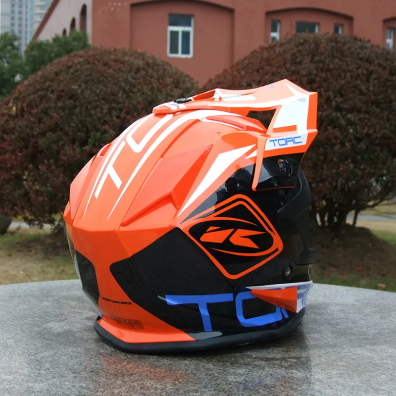 Шлем TORC T321 для езды по бездорожью мотоциклетный Кроссовый шлем одобренный ECE M L XL