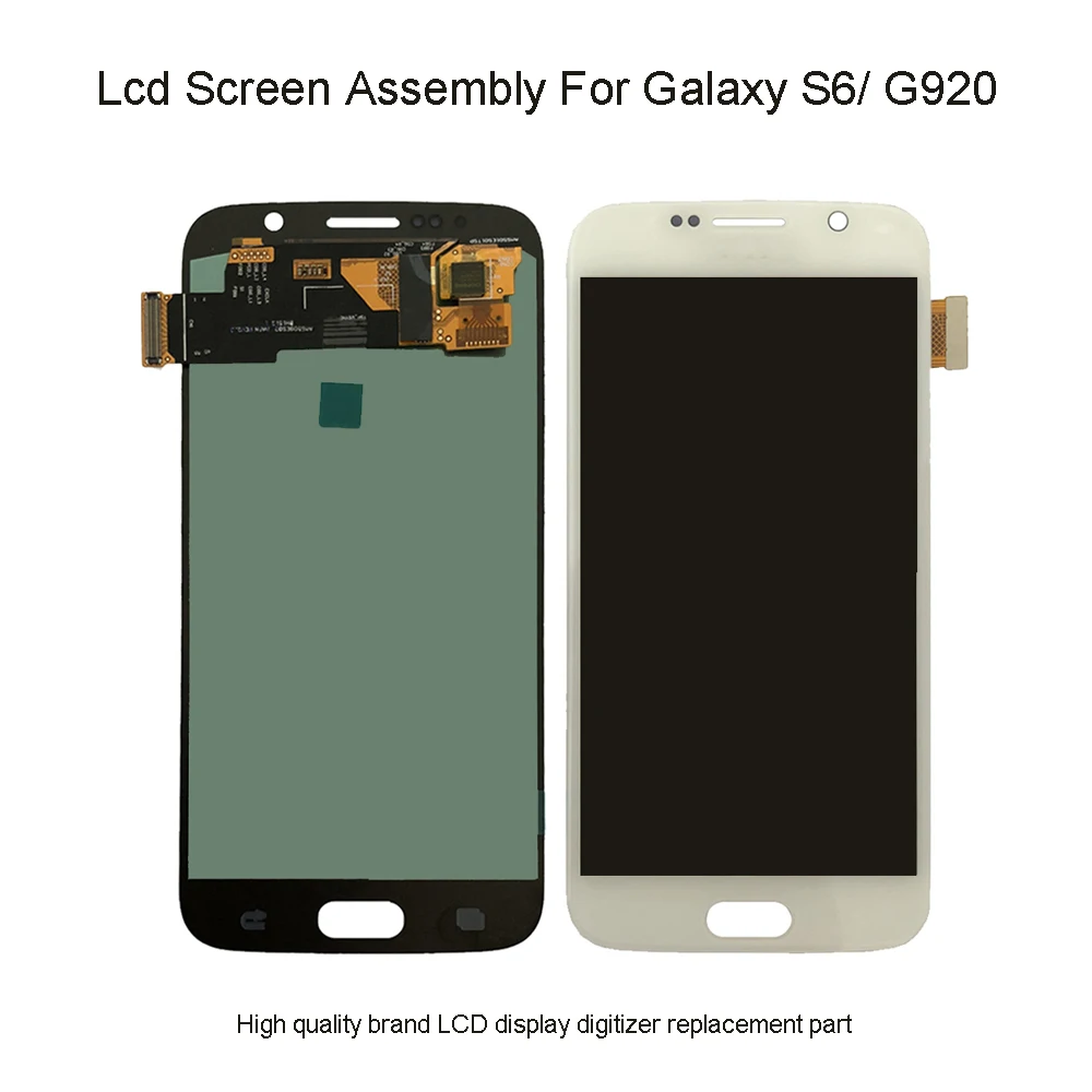 Качественный ЖК-дисплей для Samsung Galaxy S6 G920 с сенсорным экраном G920F G920i G920W8 G920P G920V G920A