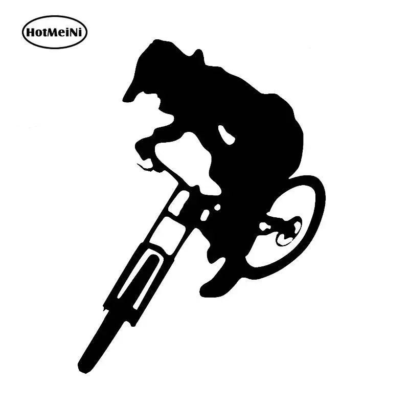 Hotmeini автомобиля Стикеры черный/Щепка горные тропы MTB Стикеры наклейка горный велосипед Автомобиль Ван гигантский GT rockshox 15*20 см - Название цвета: Black
