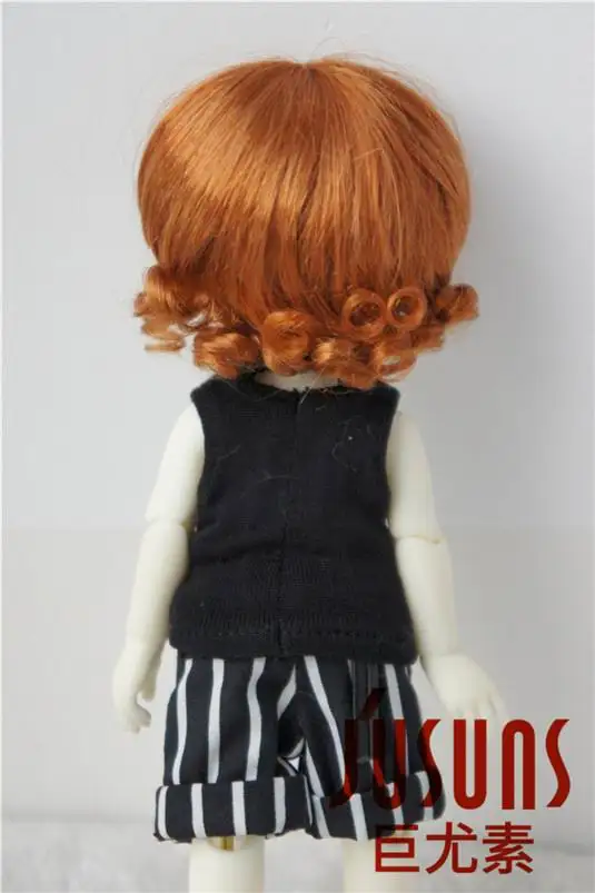 Парик для куклы JD047 11 13 см 1/12 классические Кудрявые Парики Для шарнирной