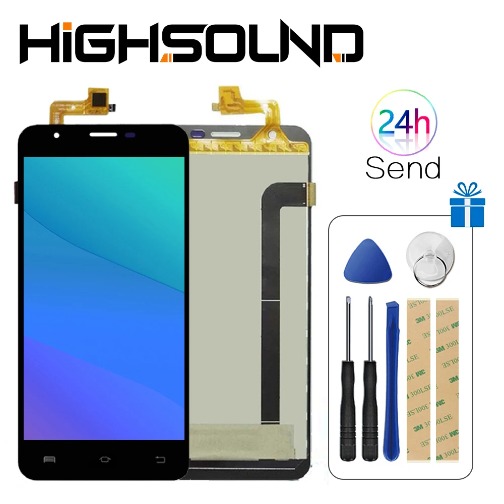 Для Oukitel U7 Pro ЖК-дисплей+ сенсорный экран, дигитайзер, запчасти для сборки+ Инструменты+ клейкая ЖК-стеклянная панель
