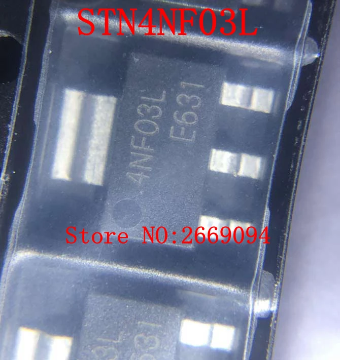 10 шт. абсолютно новый оригинальный STN4NF03L SOT 223 Шелковый экран 4NF03L MOS
