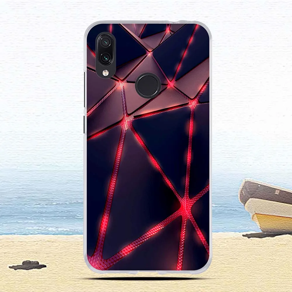 Силиконовый чехол для Xiaomi Redmi Note 7, чехол 6," с милым цветочным принтом, чехол для телефона s для Xiomi Redmi note 7 pro, fundas Coque - Цвет: 26