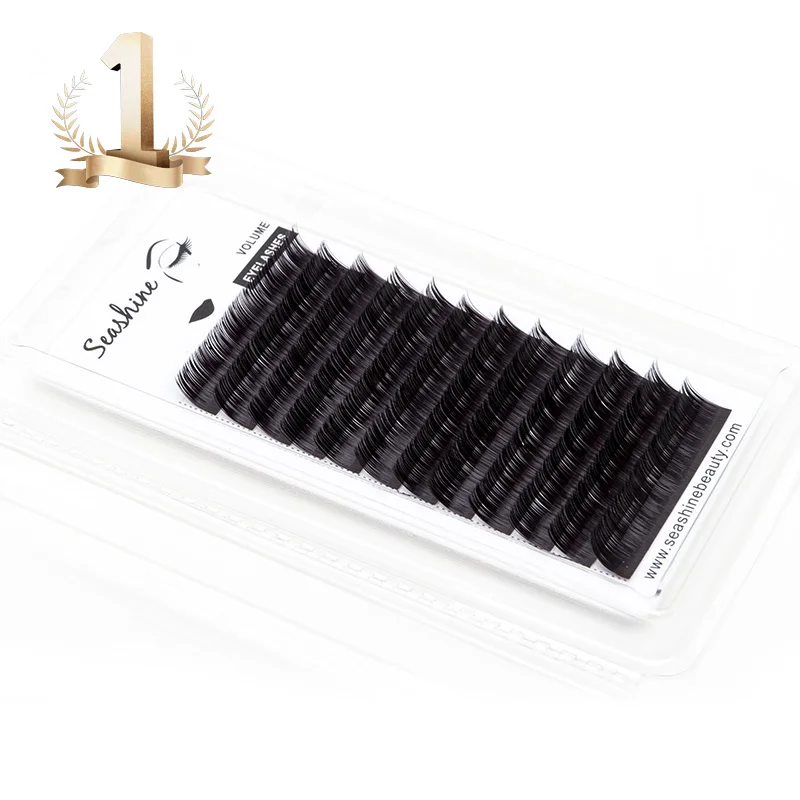 

1 Tray Cashmere Flat Lashes Matte Individual Eyelash Extensions Silk Faux Mink Super Soft Ellipse Lash Extension free Shipping