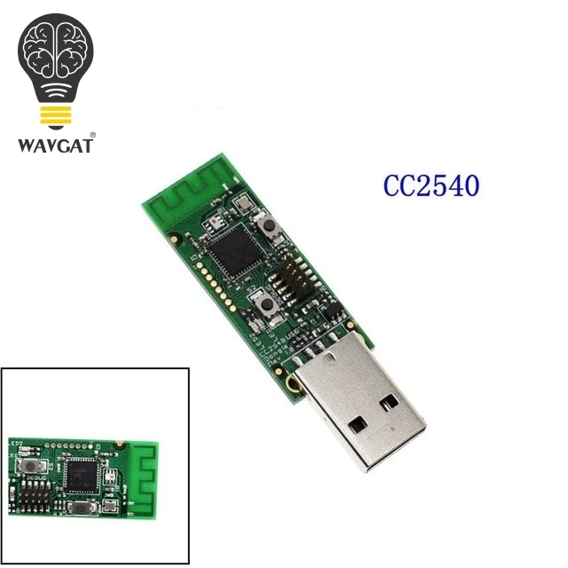 Беспроводная плата CC2531 CC2540 Zigbee Sniffer модуль захвата ключа с Bluetooth BLE 4 0 USB