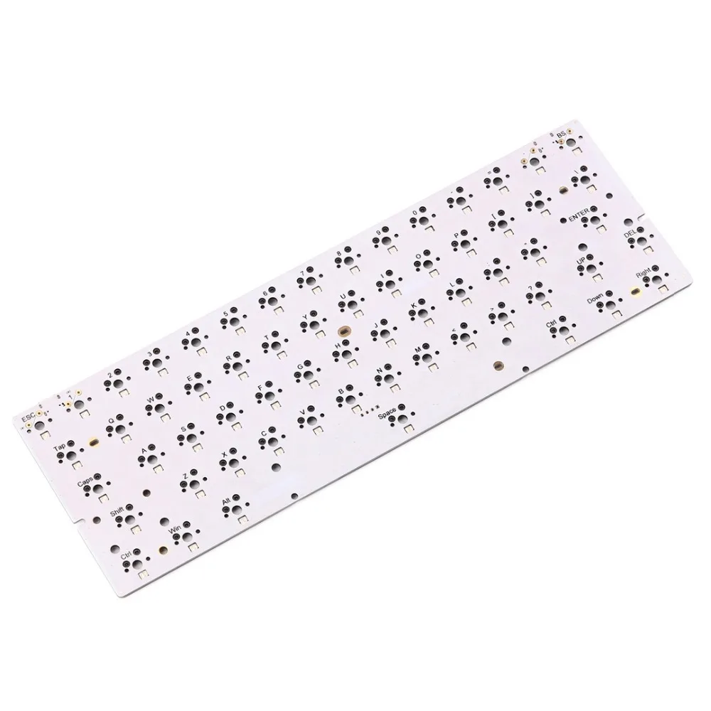 KBD6X RGB V2 PCB WKL Горячая замена двойной type C на печатной плате для 60% механическая