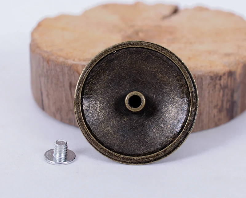 5x34 мм латунный Западный Техас звезда цветок Ranger кожевенное ремесло кошелек