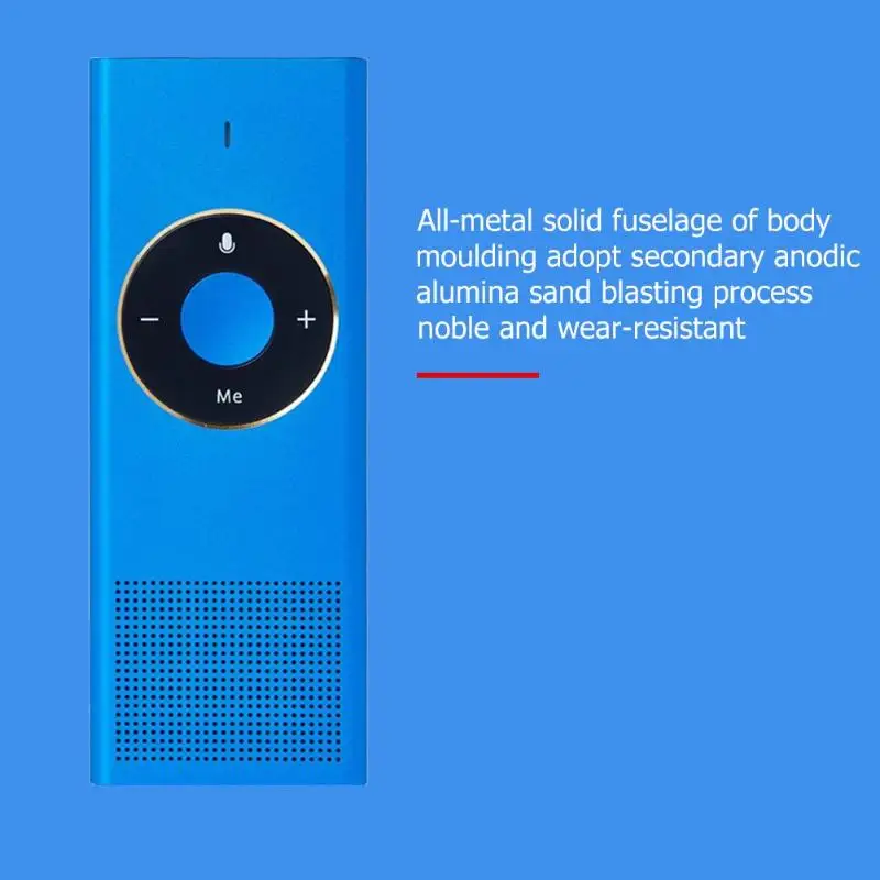 Xiaomi Moyu AI Translator Pro переводчик 15 языков 7 дней в режиме ожидания 8H непрерывный перевод для путешествий