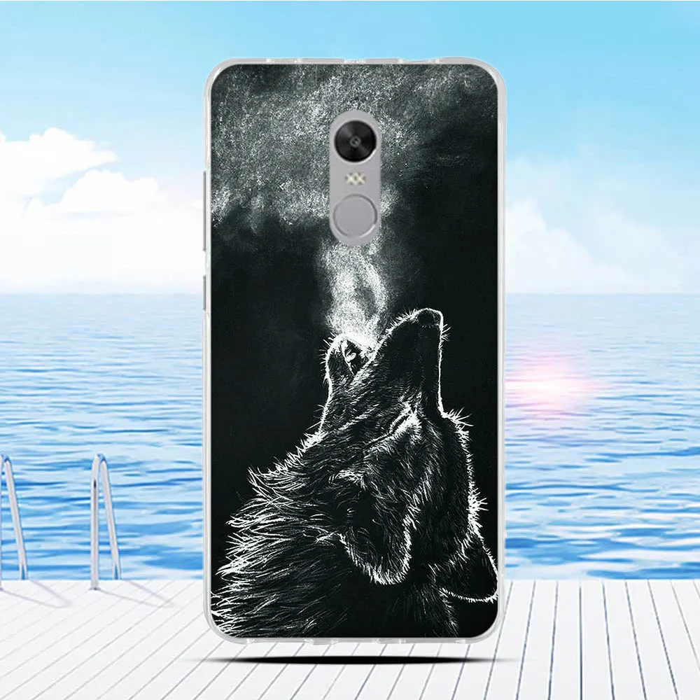 Чехол для Xiaomi Redmi Note 4X мультяшный 3D рельефный рисунок задняя крышка ТПУ Мягкий