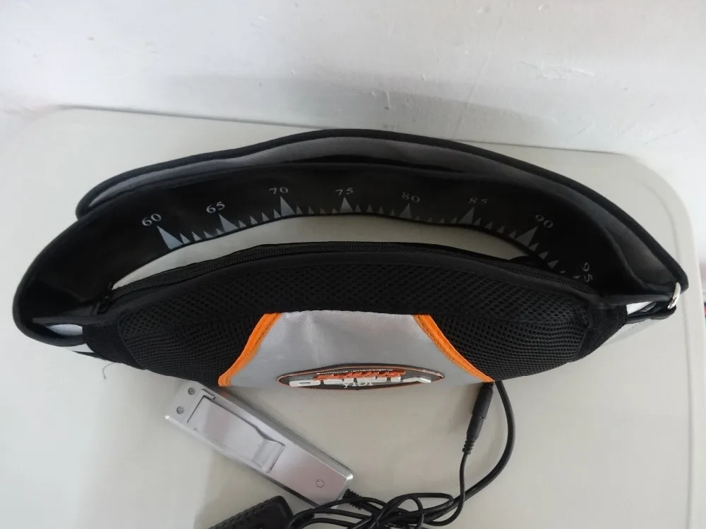 Электрический Вибрационный массажный пояс для похудения массажер гибкий Chinelo