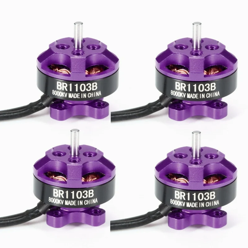 Высокое качество 4 шт./лот racerstar гонки издание 1103 BR1103B 8000KV 1 3 S безщеточный
