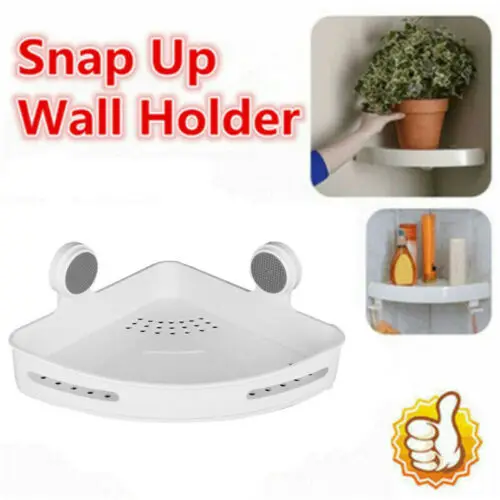 Великобритания ванная комната угловой держатель для хранения полки удар угол