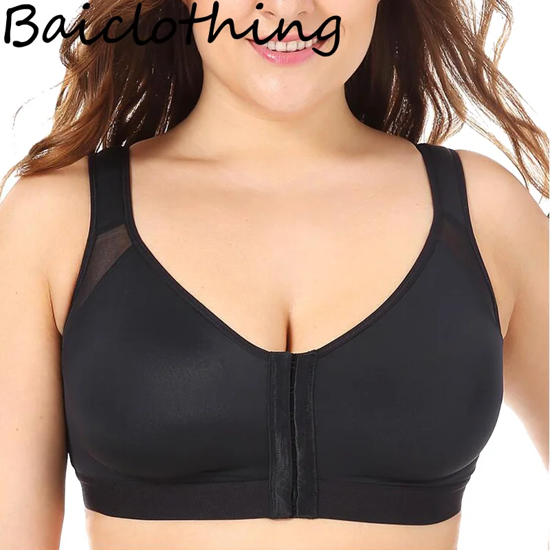 Женское нижнее белье BAICLOTHING с полным покрытием без подклада застежкой спереди