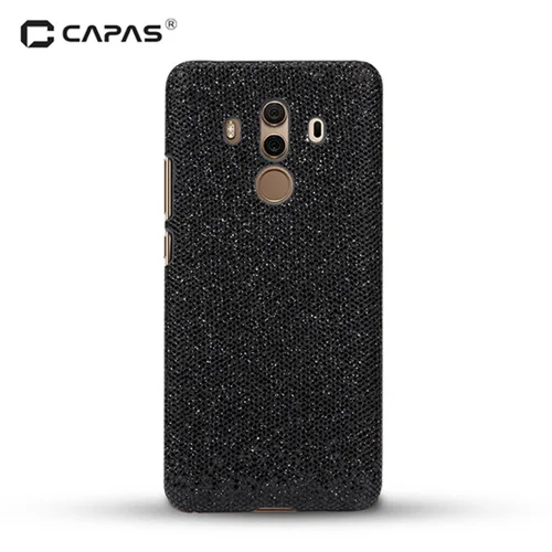Для HUAWEI mate 10/mate 10 Pro Чехол CAPAS Жесткий ПК Bing чехол для телефона, рисунок под дерево узор чехол для Huawei mate 10 Pro задняя крышка - Цвет: Bling Case