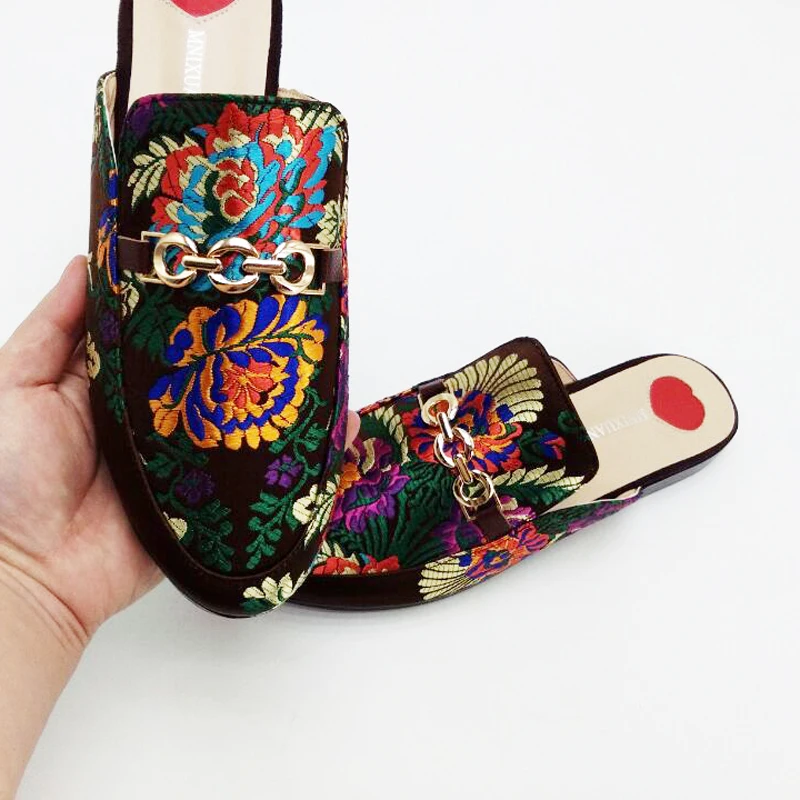 Шелковые сандалии женская обувь высокого качества на плоской подошве ручной