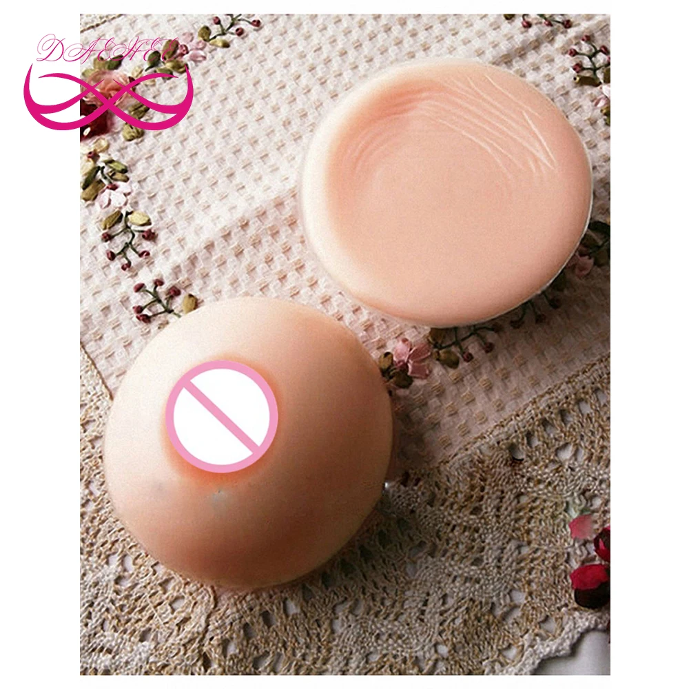 Круглая форма 400 искусственная силиконовая груди грудь искусственный бюст для