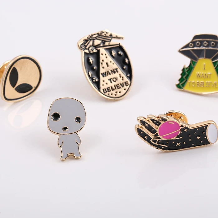 Enamel Creative Design All match Brooch Individuality Coat Collar Bag Pin Brooches For Women Harajuku | Украшения и аксессуары