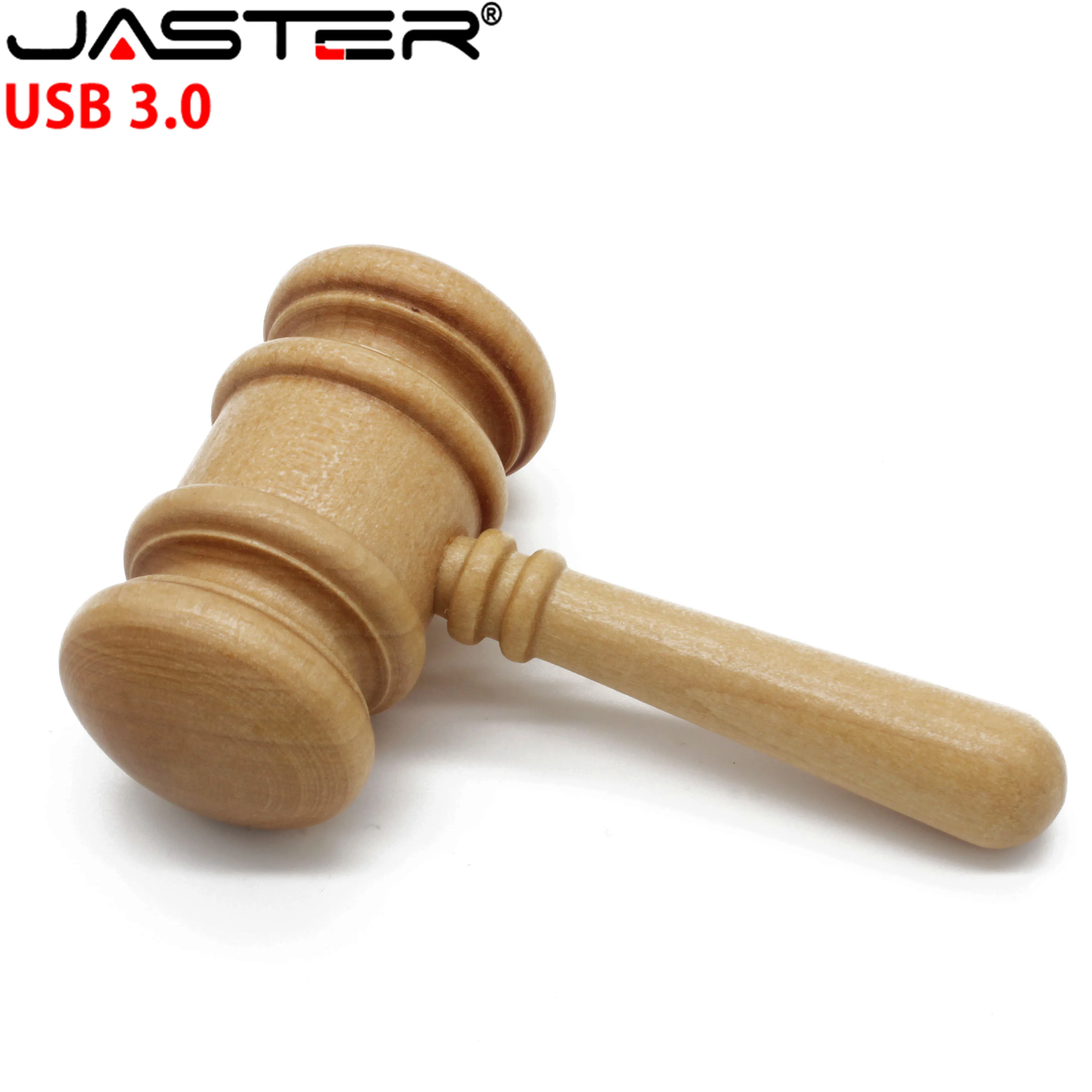 USB флеш-накопитель JASTER 3 0 с деревянным молотком 4 ГБ 8 16 32 64 | Компьютеры и офис