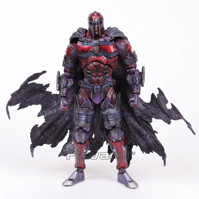Marvel Universe VARIANT PLAY ARTS KAI X-men Magneto ПВХ фигурка Коллекционная модель игрушки