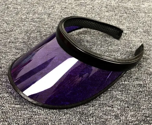 019 Открытый Унисекс УФ Защита солнцезащитный козырек кепки Casquette Туризм ПВХ пластик солнцезащитный козырек морской пляж Topless Велоспорт Femme Gorros - Цвет: 019