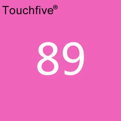 89 1 шт. TouchFive опционально 168 цветов эскизные маркеры на спиртовой основе маркеры цветной маркер набор художественные принадлежности ручка для школы - Цвет: 89
