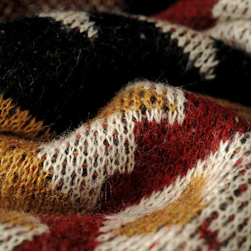 Женский Длинный свободный кардиган с V-образным вырезом и длинным рукавом |