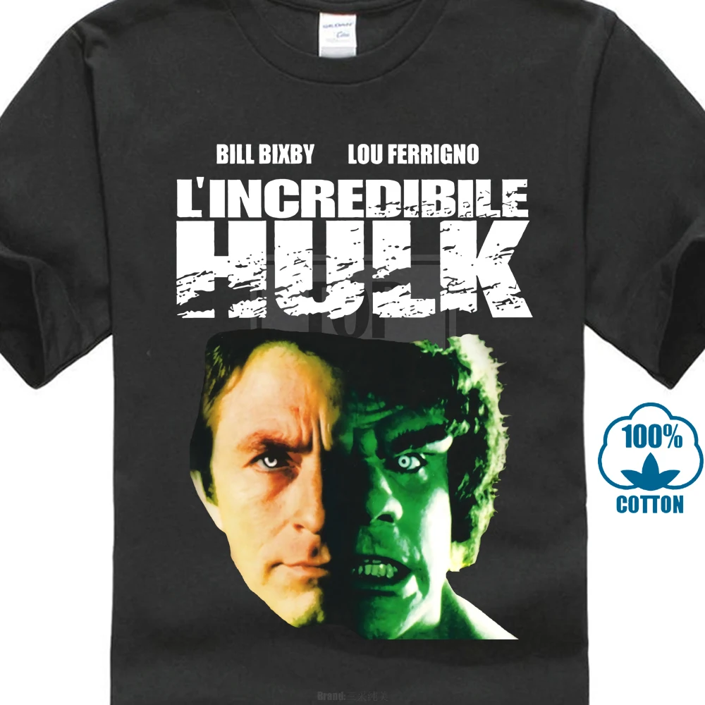 Невероятная футболка Hulk V1 K Johnson Tv Series черная все размеры от S до 4Xl|t shirt black|t shirtshirt t |