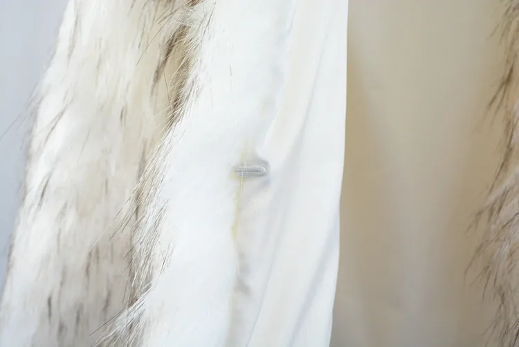 2018 Winter women's jacket faux Raccoon Dog Fur coat Small fragrance long sleeve imitation fur slim was thin outwear L1608 | Женская