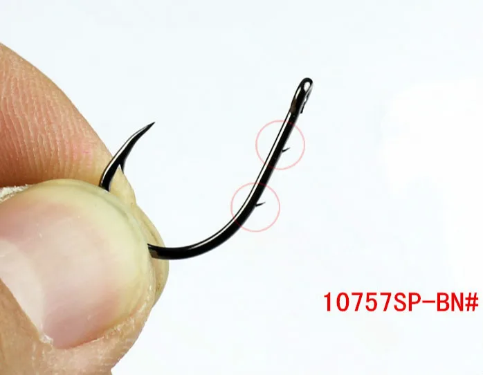 10 упаковок/партия рыболовные крючки из высокоуглеродистой стали|barbed hook|hook formustad