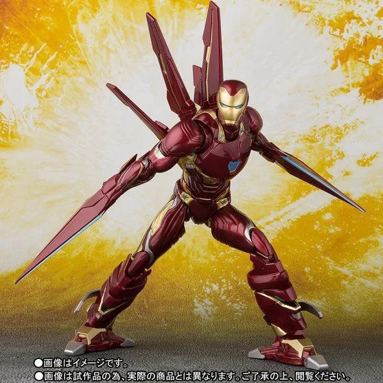 Железный человек MK50 MK85 фигурка Ironman Nano Mark 50 85 Тони Старк ко СВЧ Мстители Endgame Infinity