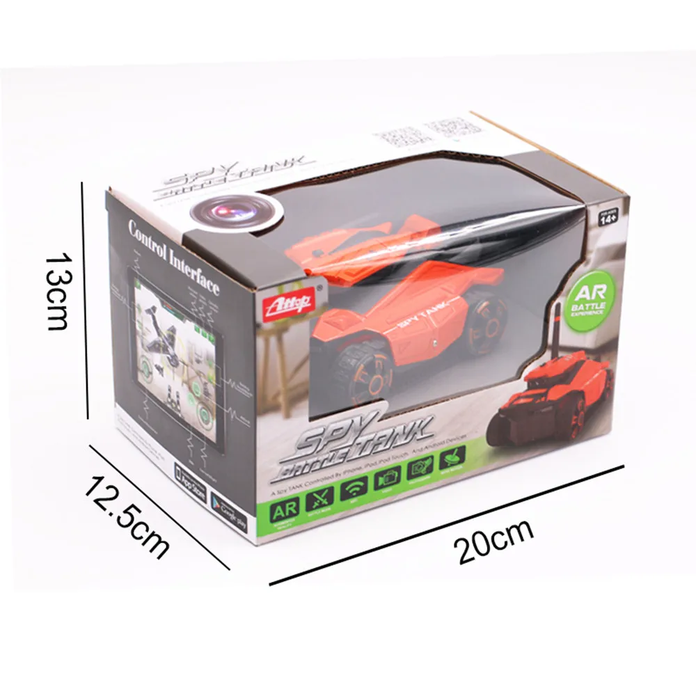 YD-211 rc Танк Wi-Fi FPV 0.3MP камера Робот Телефон управление led автомобиль RC шпион робот боевой танк мини приложение дистанционное управление Танк Игрушка