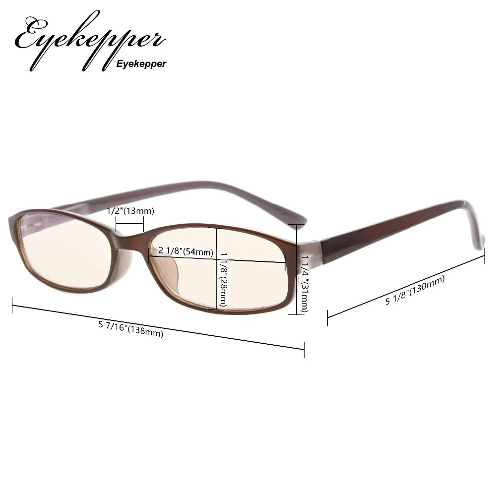 CG908K Eyekepper маленькие очки для чтения УФ защита с антибликовым покрытием анти