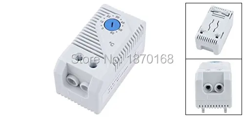 Биметаллический термостат KTS011, 110-250 В переменного тока, 0-60 градусов Цельсия, 10 А