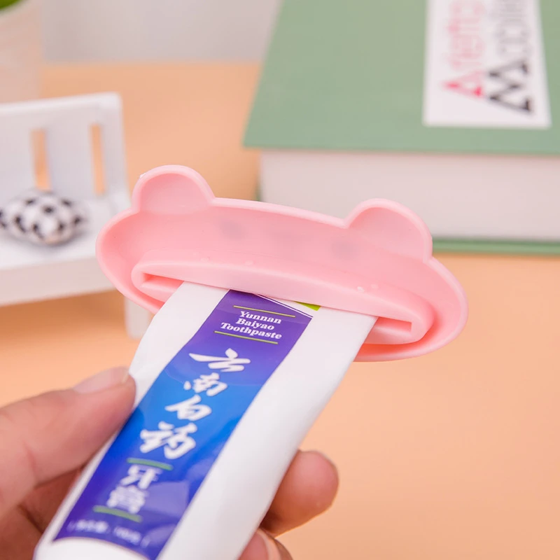 TTLIFE 2 шт. мультфильм животных зубная паста трубка простая соковыжималка отжим
