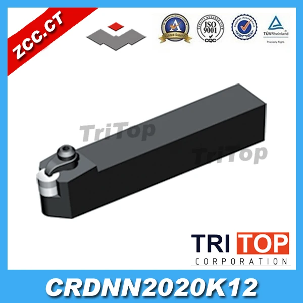 

ZCC.CT toolbar CRDNN2020K12 C type clamping tool holders External Grooving Turning Lathe Bar Tool Holder For Lathe Machine