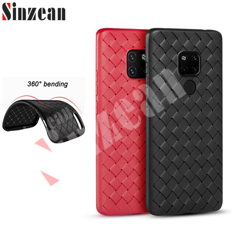 Sinzean 100 шт. ультратонкий Плетеный чехол для Huawei P Smart Plus 2019/Honor 30 lite/NOVA 7/P Z/P 2020 мягкий