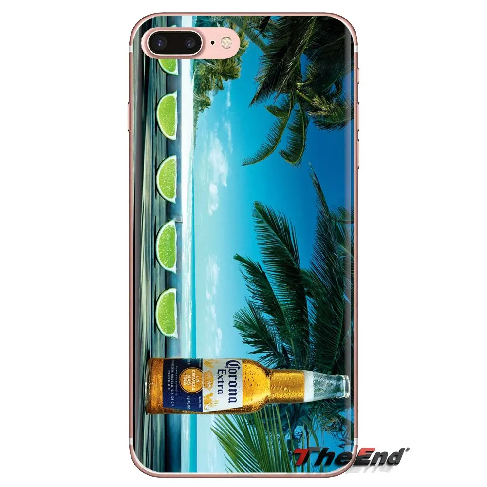 Soft Transparent Shell Covers Luxury Corona Extra beer For Samsung Galaxy A3 A5 A7 A9 A8 Star A6 Plus 2018 2015 2016 2017 |