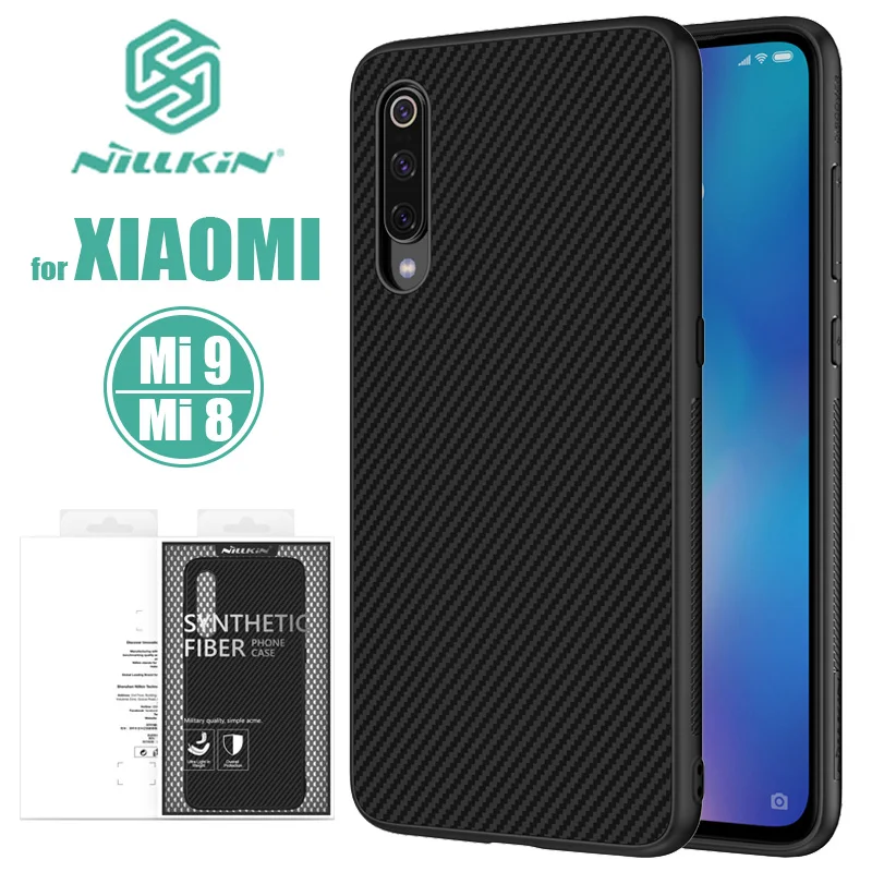 Жесткий чехол накладка из синтетического волокна Nillkin для Xiaomi Mi 9 8 Mi8 Explorer Nilkin|package