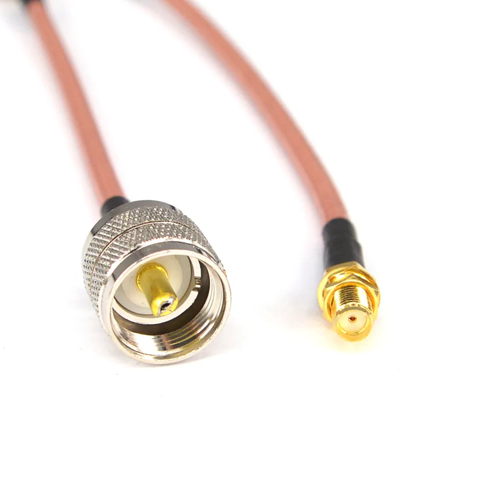 10 шт. UHF Штекерный SMA Гнездовой разъем Удлинительный кабель RG142 Pigtail с низкой